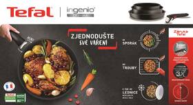 Sada nádobí Tefal L7649553 Ingenio Ultimate, 5 ks černá barva
