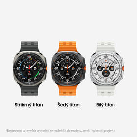 Chytré hodinky Samsung Galaxy Watch Ultra LTE - Titanium White 
