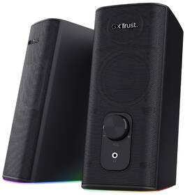 Reproduktory Trust GXT 612 Cetic RGB-Illuminated 2.0 Speaker Set, Bluetooth černá barva
