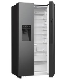 Americká lednice Gorenje NRR9185ESBXL černá barva
