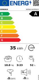 Pračka Gorenje WPNA14A3PWIFI bílá barva
