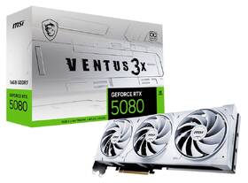 Grafická karta MSI GeForce RTX 5080 16G VENTUS 3X OC WHITE 
