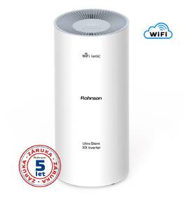 Odvlhčovač Rohnson R-9530 Wi-Fi Ionic Ultra Silent 30l Inverter bílá barva
