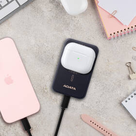 Powerbank ADATA R050 Magnetic, 5000mAh černá barva
