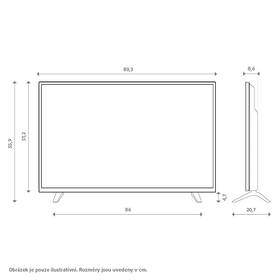 Televize Sencor SLE 40FS702TCS 
