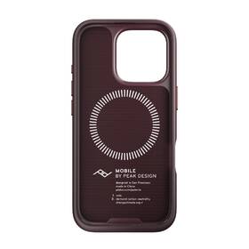 Kryt na mobil Peak Design Everyday Loop Case na Apple iPhone 16 Pro vínová barva
