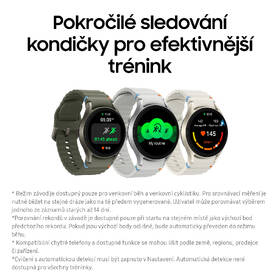 Chytré hodinky Samsung Galaxy Watch7 40mm krémová barva
