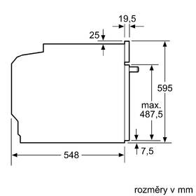 Trouba Siemens HB578GFS7 pyrolýza nerez
