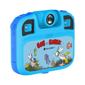 Digitální fotoaparát GoGEN BOB A BOBEK AQUA FOTO modrá barva
