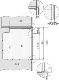 Trouba Miele H 2467 B černá barva
