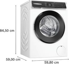 Pračka Bosch WGH24400BY Speed Perfect bílá barva
