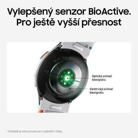 Chytré hodinky Samsung Galaxy Watch7 44mm zelená barva
