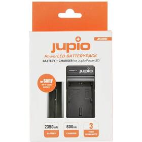 Světlo Jupio PowerLED JPL330C Dual Color s baterií NP-F550 a nabíječkou 
