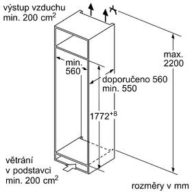 Chladnička Bosch KIR81VFE0 
