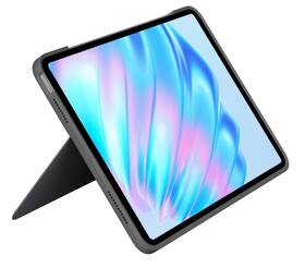 Pouzdro na tablet Logitech Combo Touch na Apple iPad Air 11" (M2), US šedá barva
