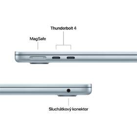 Notebook Apple 13" M4 8× GPU, 16GB, 256GB - blankytně modrý CZ 
