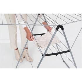 Sušák na prádlo Brabantia HangOn, 25 m, Metallic Grey 
