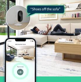 IP kamera Arlo Essential Gen.2 2K Indoor Security, 2ks bílá barva
