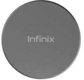 Bezdrátová nabíječka Infinix 15W Magnetic Wireless Fast Charge Pad černá barva
