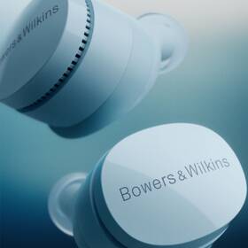 Sluchátka Bowers & Wilkins Pi6 modrá barva
