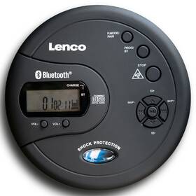 Discman Lenco CD-300 černá barva
