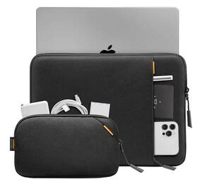 Pouzdro na notebook tomtoc Sleeve Kit na 14" MacBook Pro černá barva
