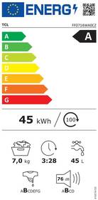 Pračka TCL FF0912WA0CZ bílá barva
