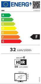 Monitor AOC U32U3CV černá barva
