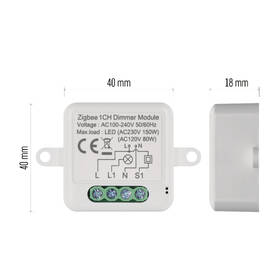 Modul EMOS GoSmart stmívací IP-2111DZ, ZigBee, 1-kanálový 
