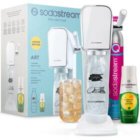 Výrobník sodové vody SodaStream Art White Ginger bílá barva
