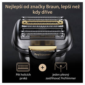 Holicí strojek Braun Series 9 PRO+ 9515s Grey 
