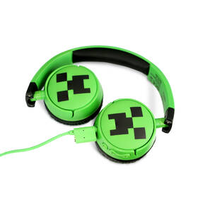 Sluchátka OTL Technologies Minecraft Creeper Wireless černá barva
