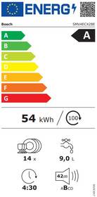 Myčka nádobí Bosch SMV4ECX28E InfoLight 
