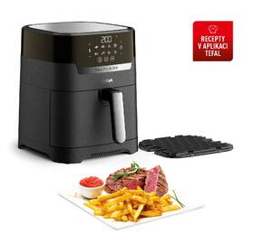 Fritéza horkovzdušná Tefal EY505815 Easy Fry&Grill 2v1 černá barva
