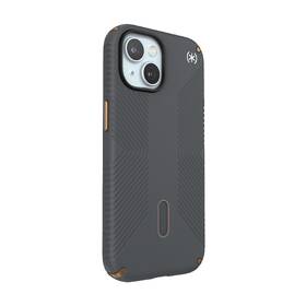 Kryt na mobil Speck Presidio2 Grip na Apple iPhone 13/14/15 šedá barva
