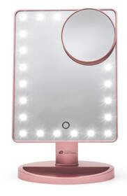 Kosmetické zrcátko Rio MMSP 24 LED Touch Dimmable Rose Gold 
