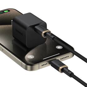 Kabel Baseus Dura USB-C/USB-C, 100W, 1m černá barva
