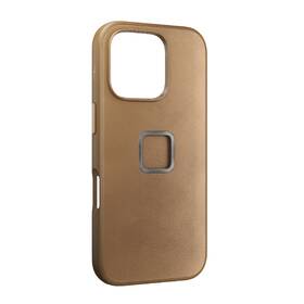 Kryt na mobil Peak Design Everyday Case na Apple iPhone 16 Pro hnědá barva
