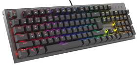 Klávesnice Genesis THOR 303, RGB, Outemu Peach Silent, CZ-SK layout černá barva
