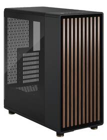 Case FRACTAL DESIGN Charcoal Black Tempered Glass Light Tint černá barva
