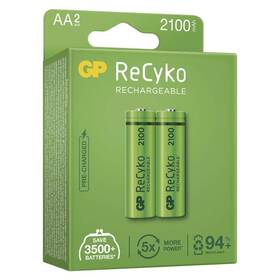 Baterie nabíjecí GP ReCyko, HR06, AA, 2100mAh, NiMH, krabička 2ks 
