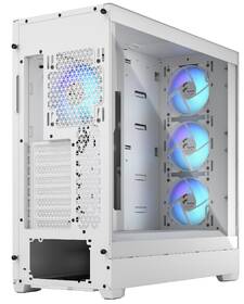 Case FRACTAL DESIGN RGB Tempered Glass Clear Tint bílá barva
