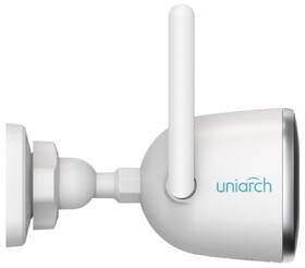 IP kamera Uniview Uniarch UHO-B2R-M2F4, Bullet, 2Mpx, 4mm, 1080p, Wi-Fi, Mikrofon, IP67 bílá barva
