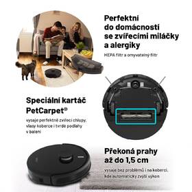 Robotický vysavač Lauben LaserVac® 52BB Pet 
