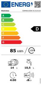 Myčka nádobí Electrolux ESM48310SW bílá barva
