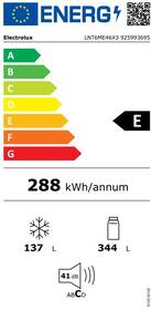 Chladnička s mrazničkou Electrolux LNT6ME46X3 
