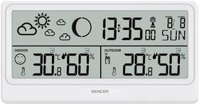 Meteorologická stanice Sencor SWS 3600 bílá barva
