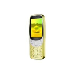 Mobilní telefon Nokia 3210 4G 2024 zlatá barva
