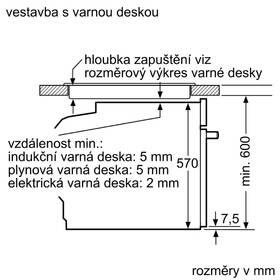 Trouba Bosch HBA171BS1 pyrolýza nerez
