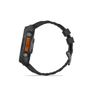 Chytré hodinky Garmin fenix 8 51 mm AMOLED - Slate Gray / Black Silicone Band + Topo Czech PRO voucher 
